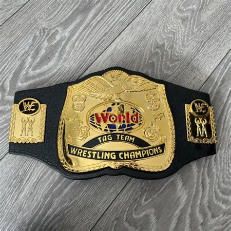 WWE WWF WORLD Tag Team Wrestling Champions Kids Replica Foam Belt 2000 ...