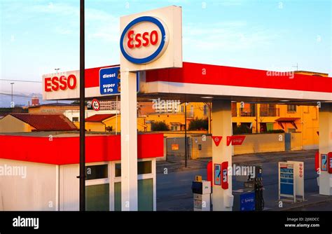 ESSO Gas Station. ESSO is a brand of ExxonMobil Stock Photo - Alamy