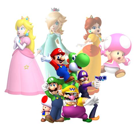 Super Mario Characters - ClipArt Best