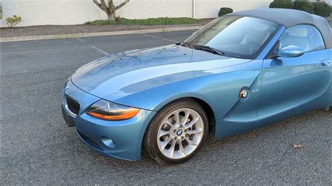 4K Review 2003 BMW Z4 Convertible with 5-Speed Manual & 5K Miles ...