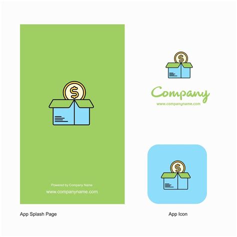 Shopping Company Logo App Icon and Splash Page Design Creative Business ...