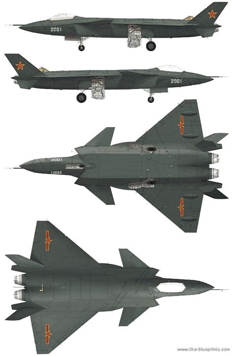 J-20 (Jianjiji-20 Fighter aircraft 20) / F-20 Chinese Stealth Fighter