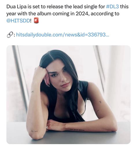 Dua Lipa - new single this year and album in 2024. Likely headliner for ...