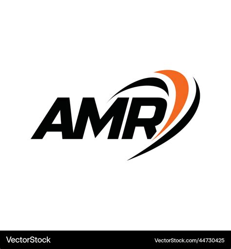 Amr monogram logo Royalty Free Vector Image - VectorStock