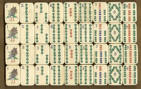 Understanding The Makeup of the Tiles in Your Mahjong Set – Mahjong ...