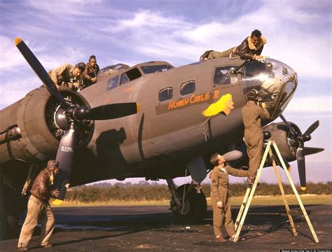 WWII In Color: Rare Photos Show American VIII Bomber Command In 1942 ...