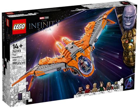 Zavvi USA Combo LEGO Infinity Saga Guardians' Ship & Endgame Final ...