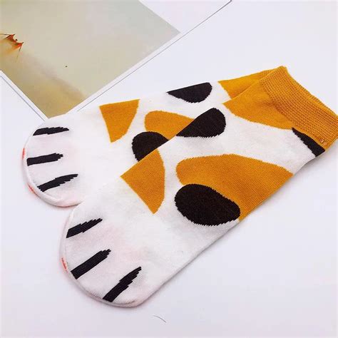 Cartoon Cat Paw Socks