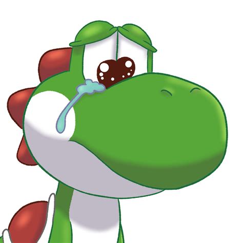 Sad Yoshi by LilliarnaAU on DeviantArt