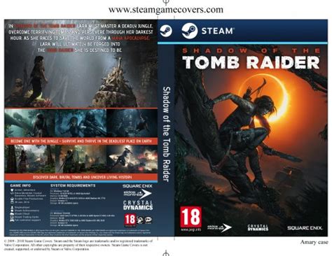 Steam Game Covers: Shadow of the Tomb Raider Box Art