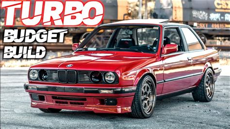 Turbo E30 BMW SHREDS Tires on the Street! ($150 Turbo Budget Build GAPS ...