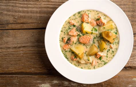 Icelandic Salmon Soup Recipe - A Recipe for Salmon Soup