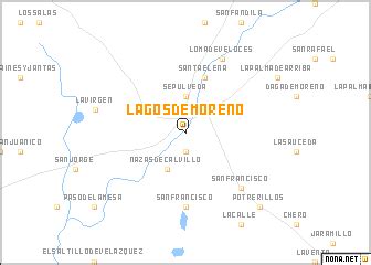 Lagos de Moreno (Mexico) map - nona.net