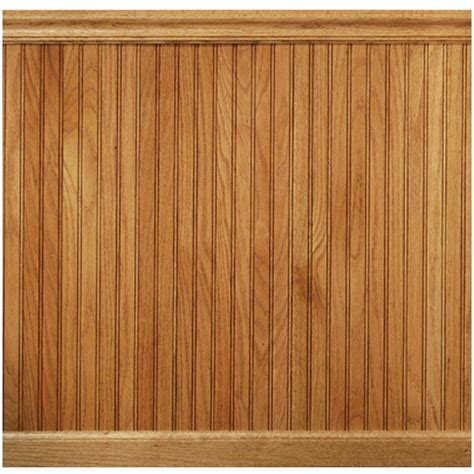 Manor House 96" Solid Wood Wall Paneling in Red Oak & Reviews | Wayfair