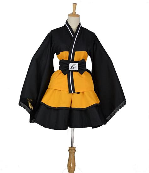 Anime Naruto Kimono Dress From Naruto Cosplay Costume