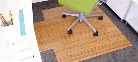 Bamboo Chair Mats - Lizell Redefining Your Workspace