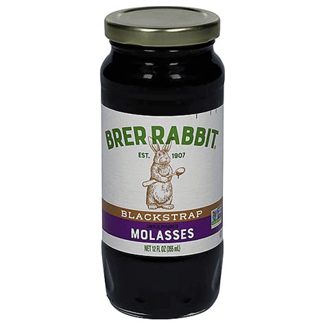 Brer Rabbit Molasses, Blackstrap, Unsulphured 12 fl oz | Pancake Mixes ...