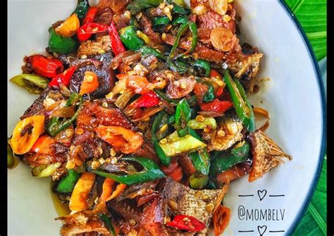 Resep Ikan Asin pedas manis oleh R H - Cookpad