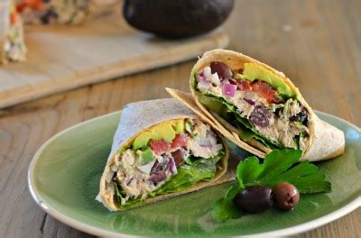 Mediterranean Tuna Avocado Wrap - Body of Eve