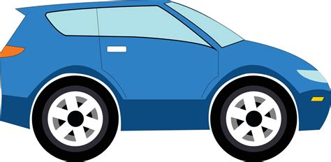 Blue Cartoon Car design ready for 2d Animation 8459864 Vector Art at ...