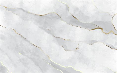 White Stone Marble Texture with Golden Strokes 1313956 Vector Art at ...