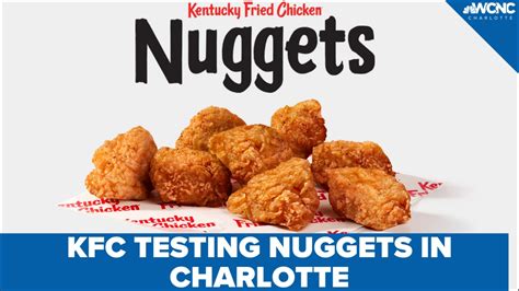 Finger lickin' good: KFC testing chicken nuggets in Charlotte | wcnc.com