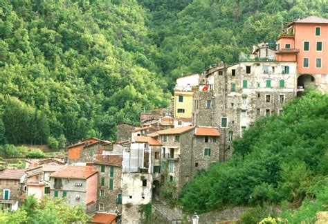 Pigna, Italy stock photo. Image of village, destination - 6087608