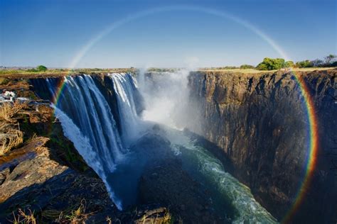 Breathtaking Rainbows Over the Worlds Largest Waterfall