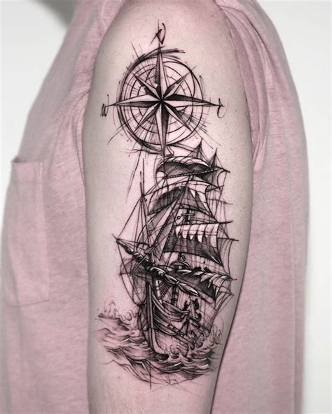 95 Ship Tattoo Ideas and Meanings Inspired by the Ocean