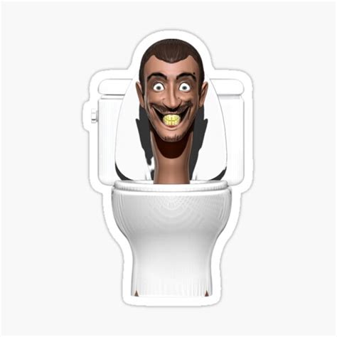 "toilet skibidi meme" Sticker for Sale by designBYicon | Redbubble