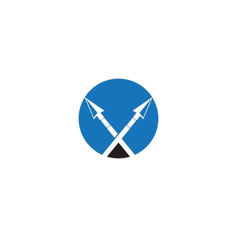 Spear logo vector 17136296 Vector Art at Vecteezy