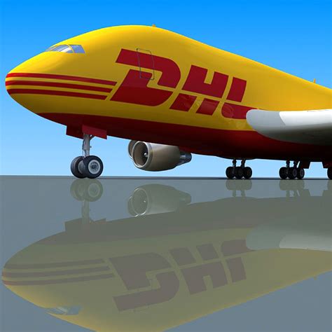 DHL Aircraft 3D Model – 3D Horse