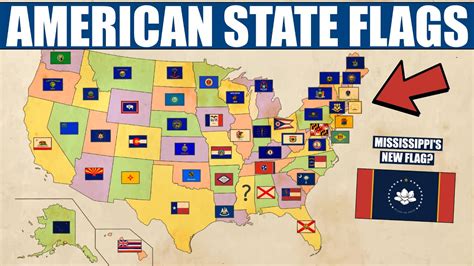 American State Flags - YouTube