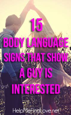 15 body language signs that show a guy is interested Flirting Messages ...