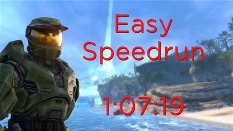 [WR] Halo CE: Easy Speedrun in 1:07:19 - YouTube