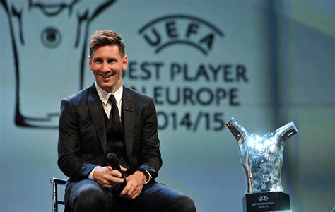 Lionel Messi wins UEFA Best Player in Europe Award for second time