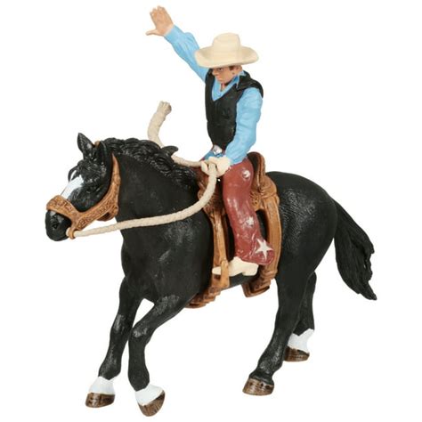 Schleich Farm World, Rodeo Series Horse and Rider Toy Figure - Walmart ...