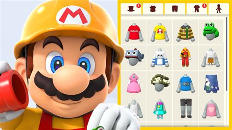 Super Mario Maker 2 - All Mii Outfit Unlocks List | Nintendo Life