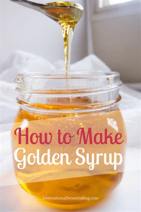 Easy Golden Syrup Recipe 2024 - AtOnce