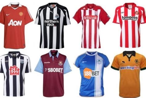 Ranking the 20 English Premier League Home Team Jerseys | Bleacher ...