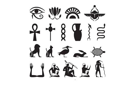 Hieroglyphic Symbols And Their Meanings