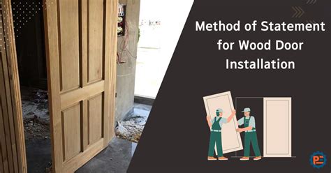 Method Statement for wood door | How to install wooden doors