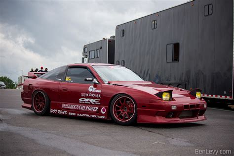 Red Nissan 240SX Drift Car - BenLevy.com