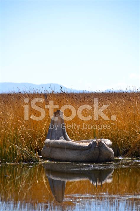 Reed Boat On Lake Titicaca Stock Photo | Royalty-Free | FreeImages