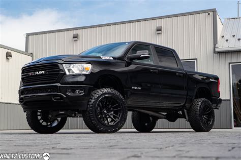 Lifted 2020 Ram 1500 with 6 Inch Rough Country Suspension Lift Kit and ...