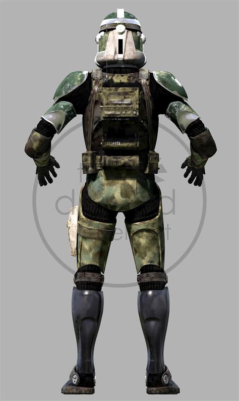 Clone Commander Gree HD Rendering back_01 by paintpot2 on DeviantArt