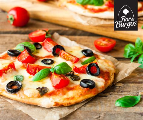 Recipe mozzarella pizza Toscanella - Flor de Burgos