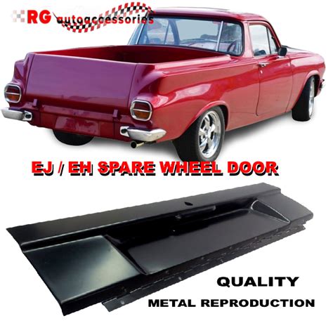 HOLDEN EJ / EH METAL UTE or PANEL VAN SPARE WHEEL DOOR with FREE ...