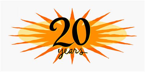 Happy 20th Anniversary Clip Art , Free Transparent Clipart - ClipartKey