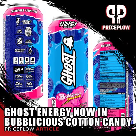 Ghost Energy Bubblicious Cotton Candy Sets New Bar in Energy Drink Flavors